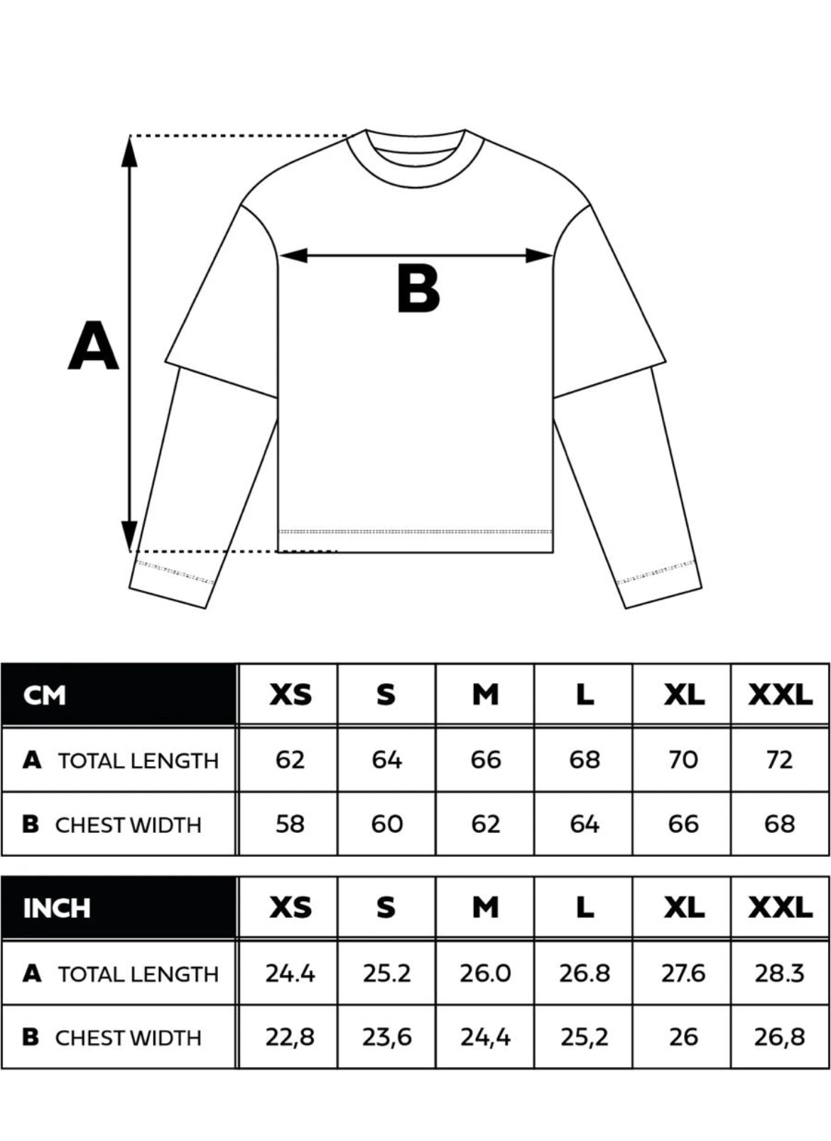 Double layered shirt